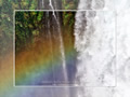 「滝虹」高画質デスクトップ壁紙