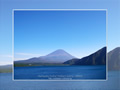 「西湖の富士山」高画質デスクトップ壁紙