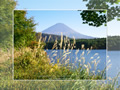「富士山とススキ」高画質デスクトップ壁紙